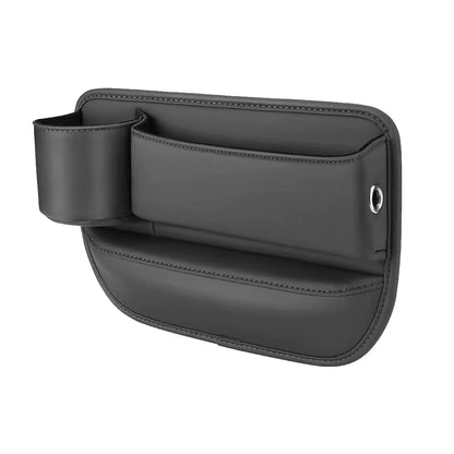Car Seat Organizer Leather Multifunction Console Crevice Filler Car Interior Storage Pocket Car Seat Side Drink Phone Holder