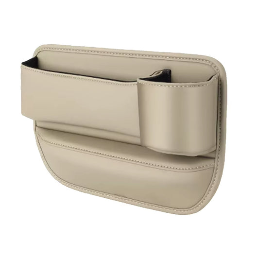 Car Seat Organizer Leather Multifunction Console Crevice Filler Car Interior Storage Pocket Car Seat Side Drink Phone Holder
